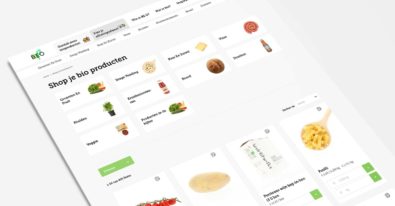BEO Markt product category UX solution